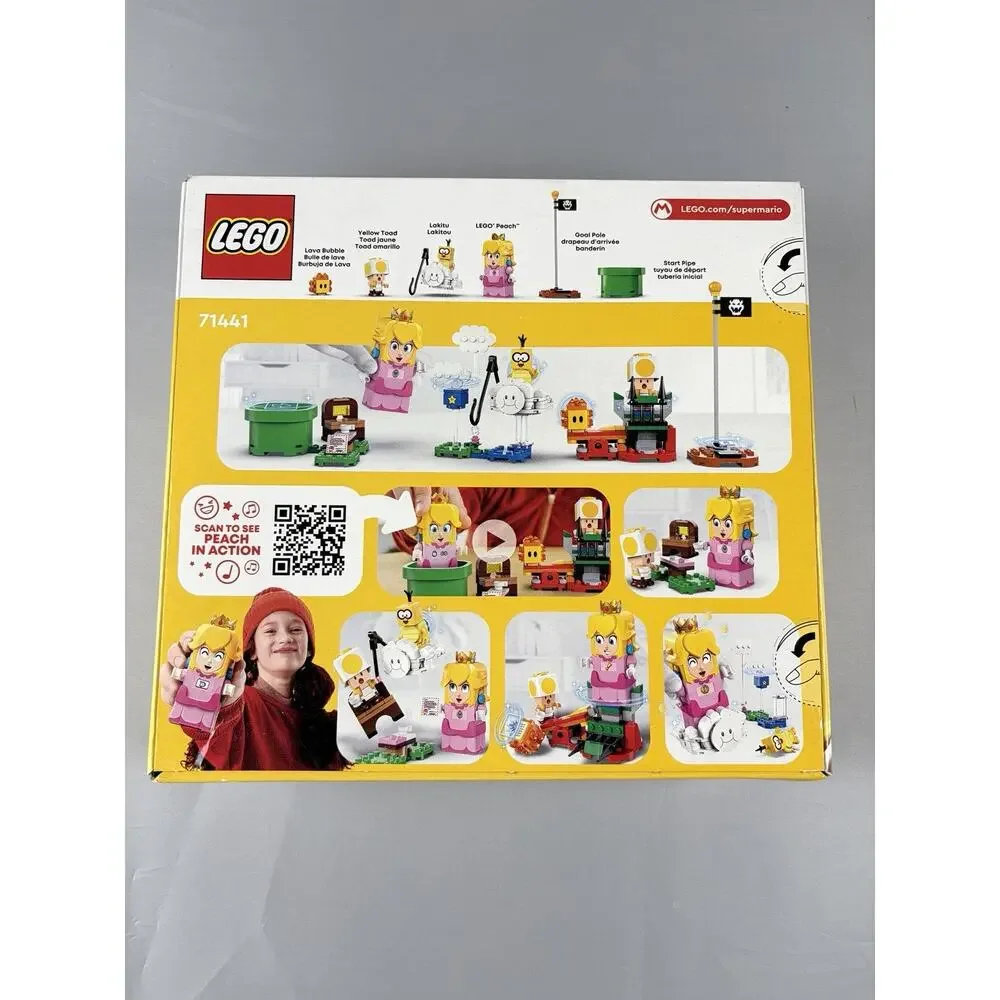 LEGO Super Mario: Adventures with Interactive Lego Peach (71441) New